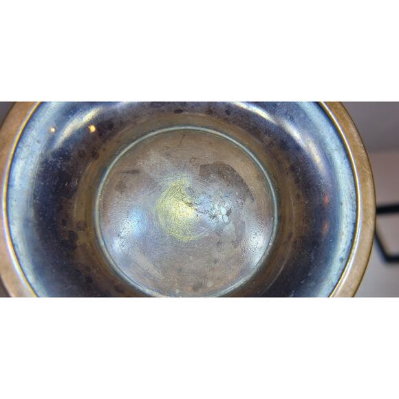 Vintage 1920s-30s WMF Germany Etched Copper Vase, ? Albert Merkle design, 10" - Picture 6 of 6